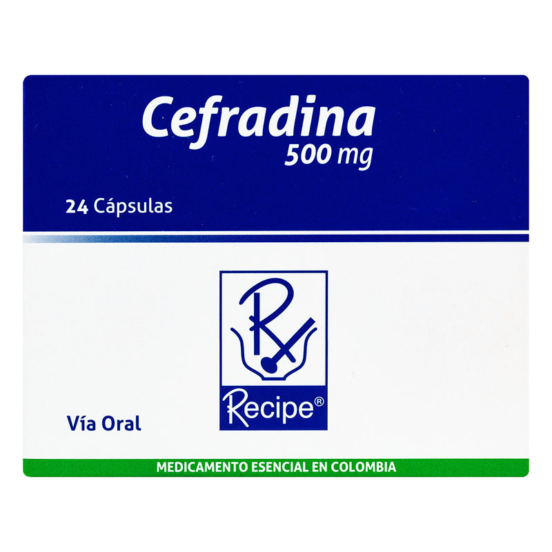 Cefradina 500 Mg 24 C?psulas Rc – Droguerías Eldorado