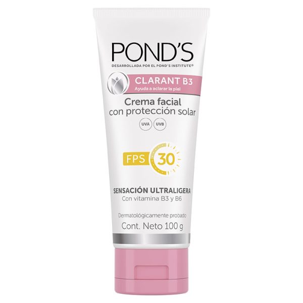 CREMA PONDS CLARANT B3 FPS30 100 GR