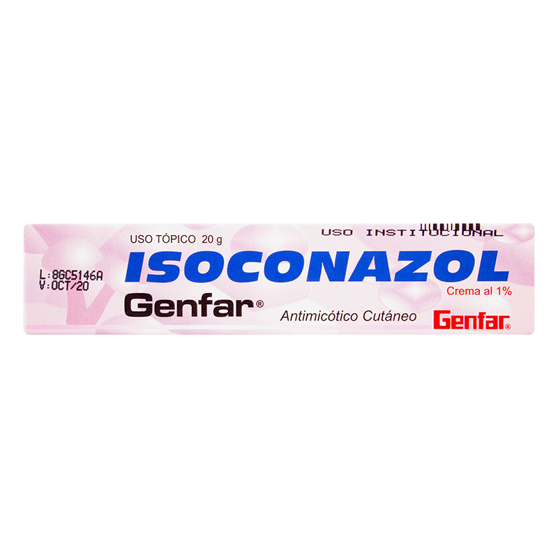 ISOCONAZOL CREMA 20 GR GF – Droguerías Eldorado