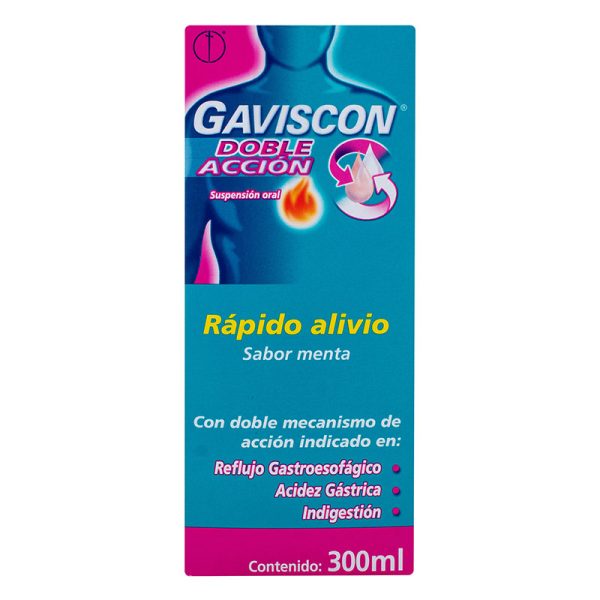 GAVISCON DOBLE ACCION SUSPENSION 300 ML