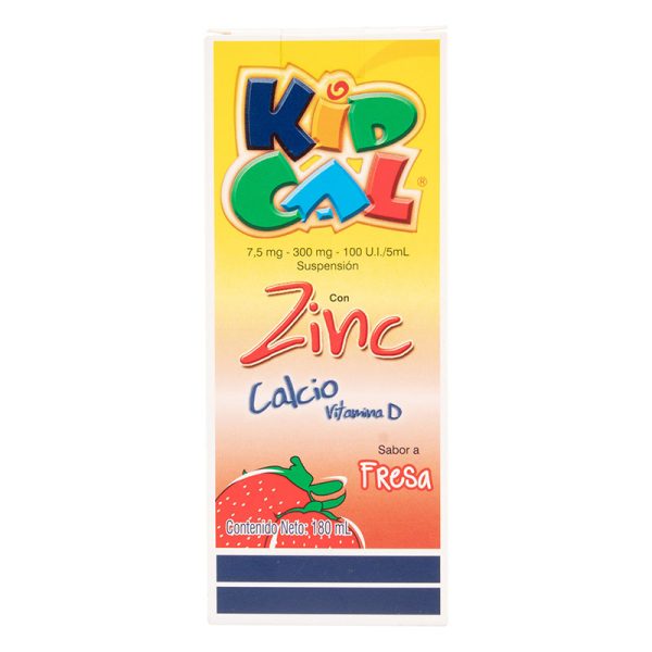 Kidcal Suspension 180 Ml Fresa (3%+)