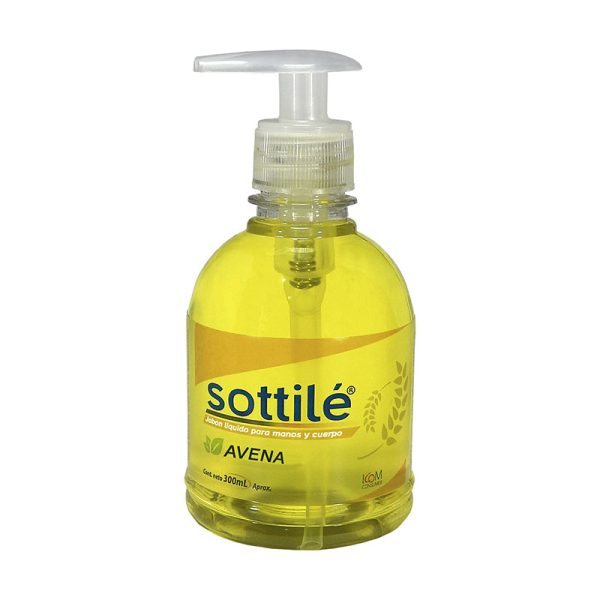 Jab?n L?quido Antibacterial Sottile Avena 300 Ml